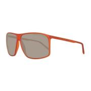 Porsche Design Orange Square Solglasögon med UV-skydd Orange, Herr