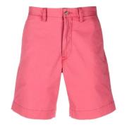 Polo Ralph Lauren Slim Fit Bomullsshorts med Fickor Pink, Herr