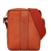 Hermès Vintage Pre-owned Canvas crossbodyvskor Orange, Dam