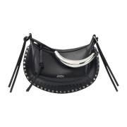 Isabel Marant Studded Moon Väska Svart/Silver Black, Dam