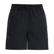 Burberry Sportiga Nylon EKD Shorts Black, Dam