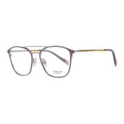 Ana Hickmann Brun Aviator Optiska Ramar med Metall Brown, Dam