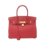 Hermès Vintage Pre-owned Laeder handvskor Red, Dam