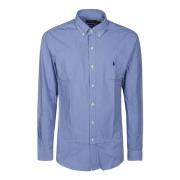 Polo Ralph Lauren Stretch Poplin Skjorta Blue, Herr