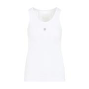 Givenchy Vit Tanktopp White, Dam