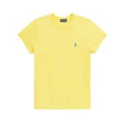 Polo Ralph Lauren Casual T-shirt för män Yellow, Dam