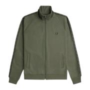 Fred Perry Kontrastband Tracktop Green, Herr