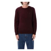 Ralph Lauren Herrkläder Stickat Burgundy Aw24 Purple, Herr