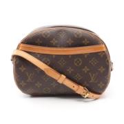 Louis Vuitton Vintage Pre-owned Canvas axelremsvskor Brown, Dam