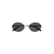 Saint Laurent Svarta Solglasögon Ss24 Black, Dam