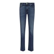 7 For All Mankind Ljus Bootcut Jeans Blue, Dam