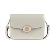 Tory Burch Konvertibel axelväska i Spazzolato Beige, Dam