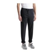 Peserico Bomullsblandade joggers Black, Herr