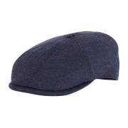 Barbour Bakerboy Hat Claymore Style Blue, Herr