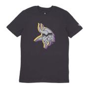 New Era Minnesota Vikings Draft T-shirt Gray, Herr