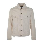 Polo Ralph Lauren Ofodrad Truckerjacka i Mineola-stil Beige, Herr