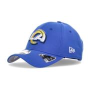 New Era Krökt Visor Hat NFL Draft Los Angeles Rams Blue, Herr