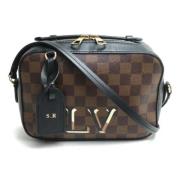 Louis Vuitton Vintage Pre-owned Canvas axelremsvskor Brown, Dam