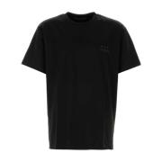 Tatras Klassisk Svart Bomull T-shirt Black, Herr