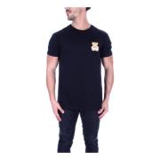 Moschino Svarta T-shirts och Polos Black, Herr