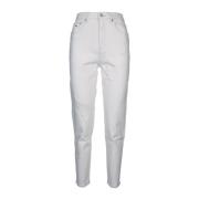 Tommy Jeans Casual Denimbyxor för Män White, Dam