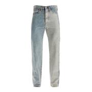 MM6 Maison Margiela Jeans med kontrasterande panel design Multicolor, ...