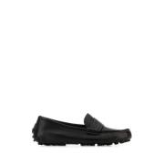 Salvatore Ferragamo Svart läder Iside loafers Black, Dam