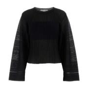 Stella McCartney Svart Viskos Blandning Ärmlös Topp Black, Dam