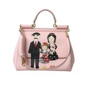 Dolce & Gabbana Pre-owned Pre-owned Laeder handvskor Pink, Dam