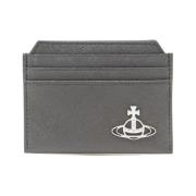 Vivienne Westwood Saffiano Finish Korthållare Black, Herr