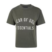 Fear Of God Militär Crewneck Tee Green, Dam