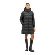 Moncler Dunjacka med huva Black, Dam