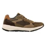 Mustang Okla Sneakers Brown, Herr