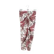 Isabel Marant Pre-owned Pre-owned Polyester nederdelar Multicolor, Dam