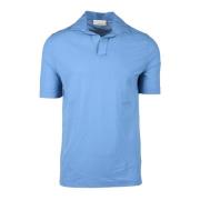 Filippo De Laurentiis Bomull Polo Tröja Blue, Herr