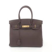 Hermès Vintage Pre-owned Laeder handvskor Brown, Dam