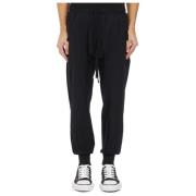 Thom Krom Nylon Jogger Byxor Black, Herr