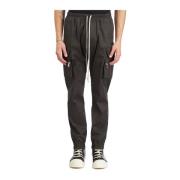 Rick Owens Cargo Mastodon Dark Dust Byxor Gray, Herr