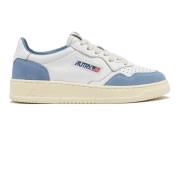 Autry Vita Lädersneakers Vintage Stil Blue, Unisex