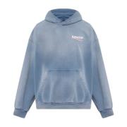 Balenciaga Hoodie Blue, Herr