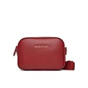 Valentino by Mario Valentino Stilig Crossbody-väska i Mörkröd Red, Dam