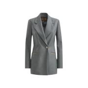 Alviero Martini 1a Classe Blazer Jacka Gray, Dam