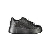 Laura Biagiotti Svart Polyester Sneaker Black, Dam