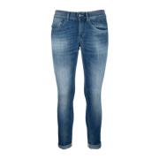 Dondup Klassiska Denim Jeans för vardagsbruk Blue, Herr