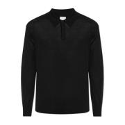 Paul Smith Ull Polo Tröja Black, Herr