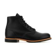 Red Wing Shoes Svarta läder ankelboots Black, Herr