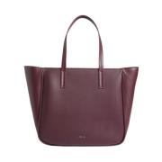 Calvin Klein Röd Medium Shopper Handväska Red, Dam