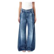 Diesel Vintage Denim Jeans 1996 Collection Blue, Dam