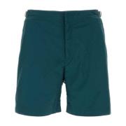 Orlebar Brown Grön Bulldog Badshorts Green, Herr