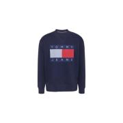 Tommy Jeans Crewneck Sweatshirt Blue, Herr